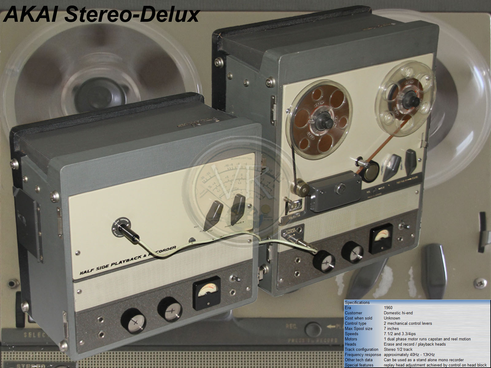 Akai/アカイ TERECORDER 900 1950年製（Vintage recorders）